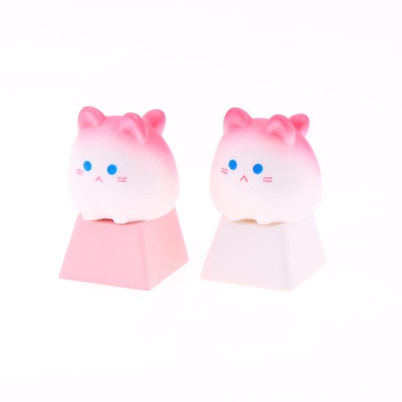 Roztomilá Kreslená 3D Zvířátka Krytky Kláves Mechanické Klávesnice Krytky OEM Výška Krytky Kawaii DIY Příslušenství pro Klávesnici Dívčí Dárky