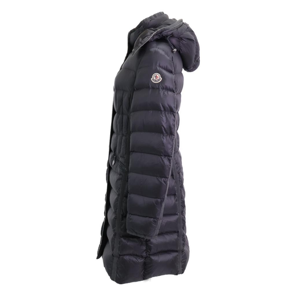 Moncler HERMINE Hermine Hooded Down Jacket Coat 2 grayUsed
