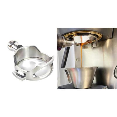 Stainless Steel Coffee Machine Handle Replacement Head Comfortable Grip Coffee Machine Parts Portafilter Replace Heads