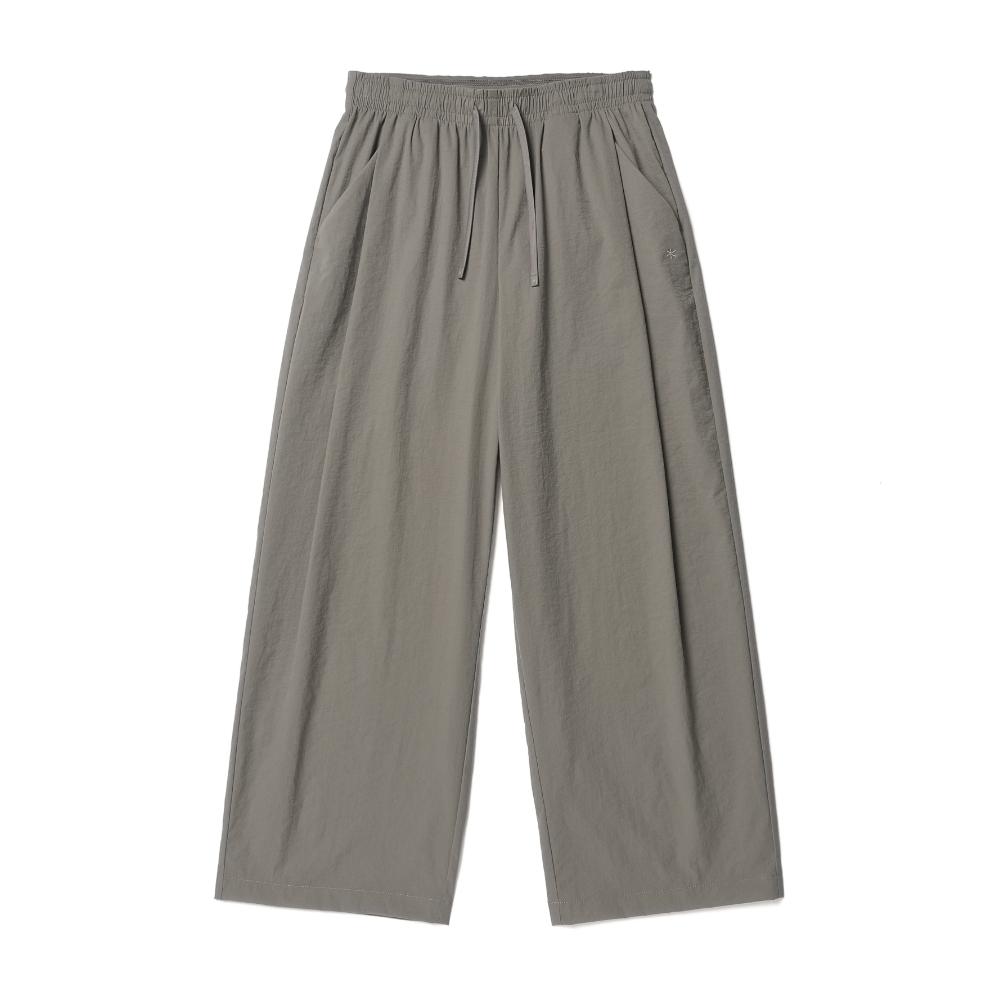SNOWPEAK Minute Women's 9-Part Semi Wide Pants Vintage Gray (S26MWFPT73)