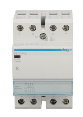 Silent Modular Contactor 40A 4Z 230V Ac Esc440S