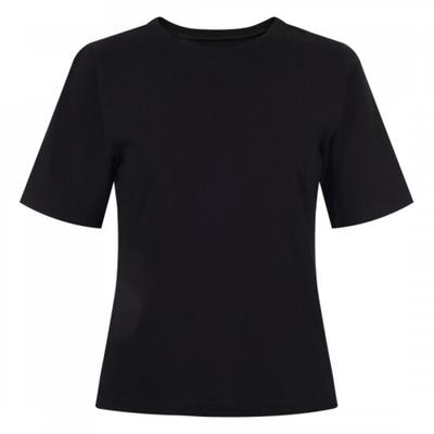 Shop  Women S baSic Round Neck ShorT Sleeve T ShirT Black Dai wSh 20556