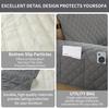 100%Waterproof Couch Cover 1/2/3/4 Seater Non-slip Slipcovers Sofa Cover Furniture Protector with Elastic Straps for Pet Cat Dog