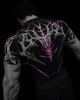 Tricou Fitness Breathedivinity pentru Bărbați cu Uscare Rapidă - Respirabil, Elasticitate Ridicată, Mânecă Scurtă, Compresie.