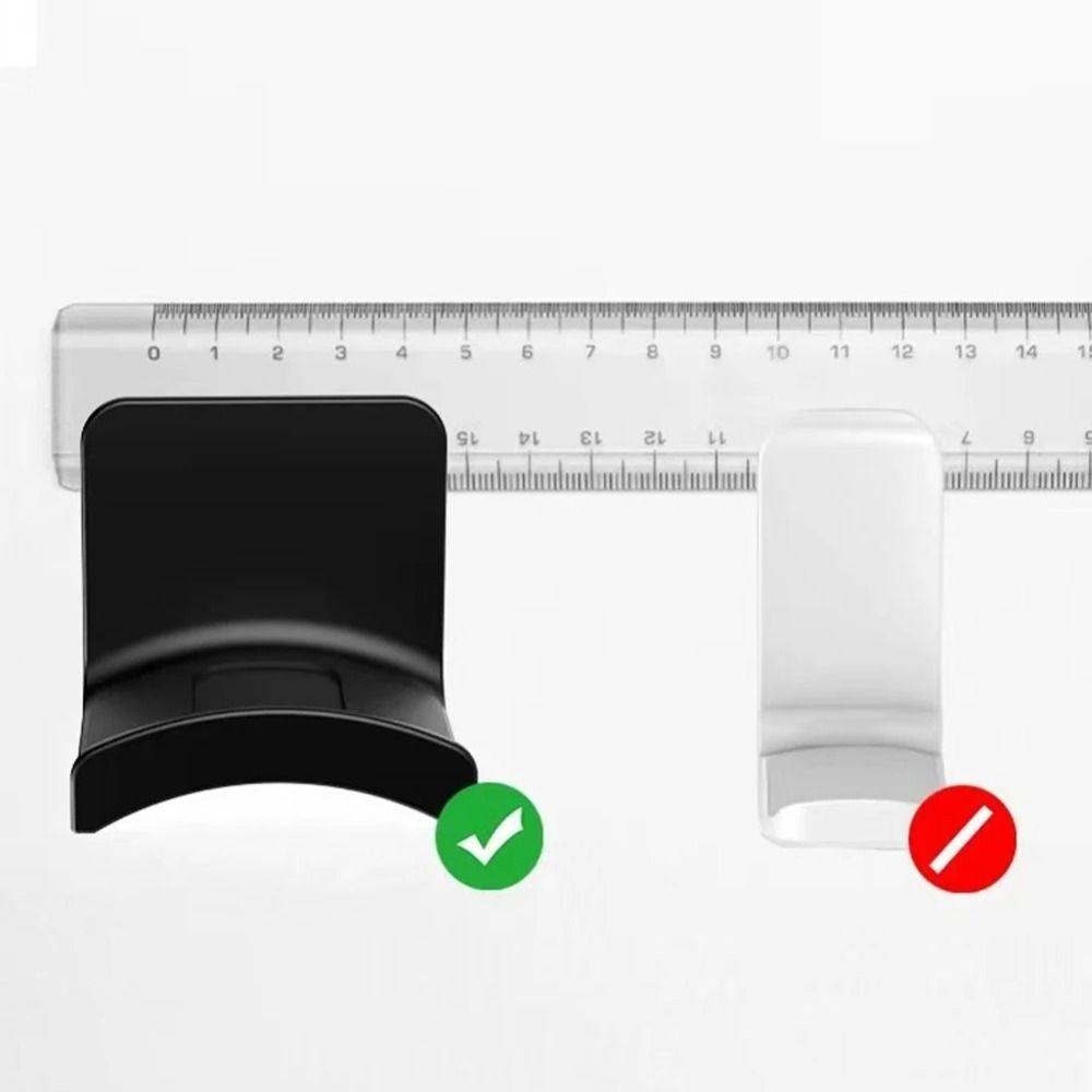 10pcs Punch-free Headphone Stand Adhesive Headset Holder Earphone Bracket Headphone Bracket  Home