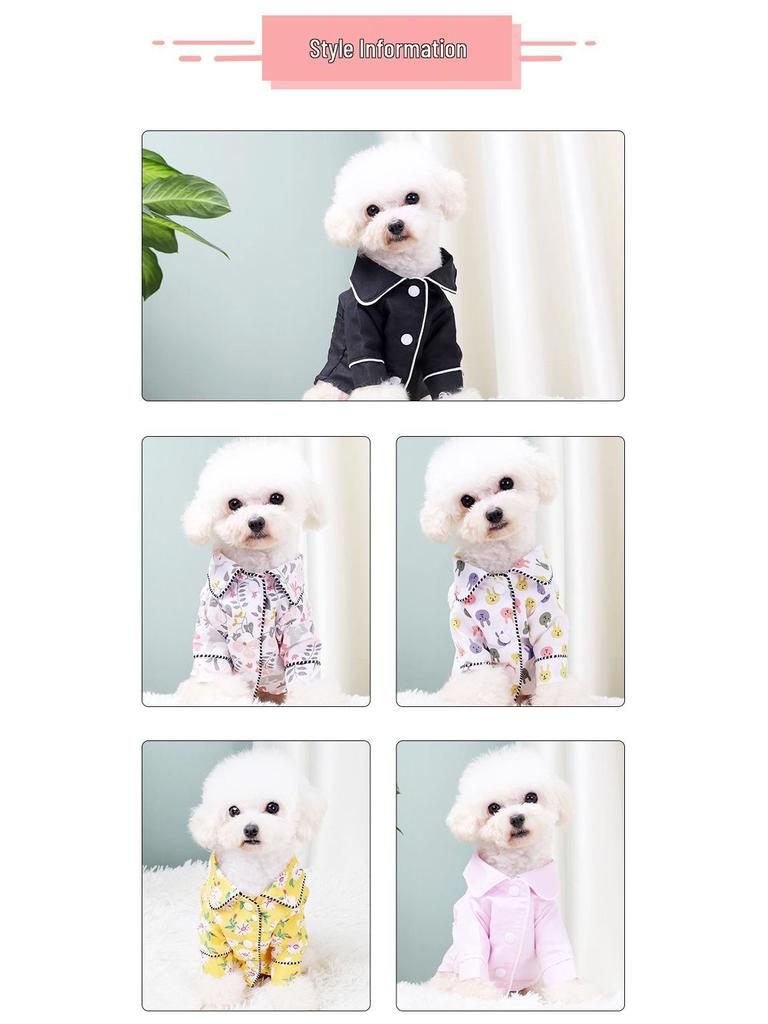 European & American Korean Style French Bulldog Pajamas - Boutique Pet Clothes