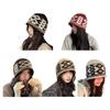 Elastic Knit Hat Stretchy Lovely Skiing Hat Pullover Beanies Photo Props Outdoor Head Wrap for Halloween