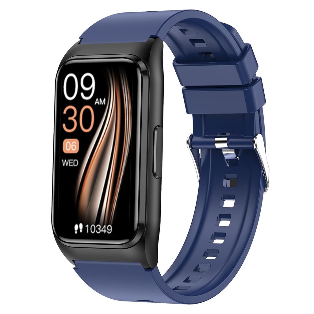 TK75 1,47 cala Smartwatch Monitor Tętna Natlenienia Krwi Temperatury Ciała Tracker Fitness