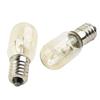 Mini Fridge Light Bulb 240V 15W E14 Salt Lamp Globe Bulb Milky Glass White Warm Refrigerator Lamp Replace Halogen Lights