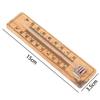 Wall Hanging Garden Indoor Office Room Wood Wall-mounted Thermometers Logger Direct Reading Type
