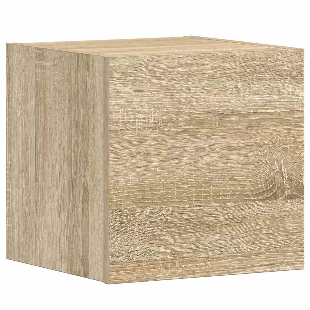 Vidaxl 3-Cz. TV Cabinet Set, Sonoma Oak, Wood-Based Material
