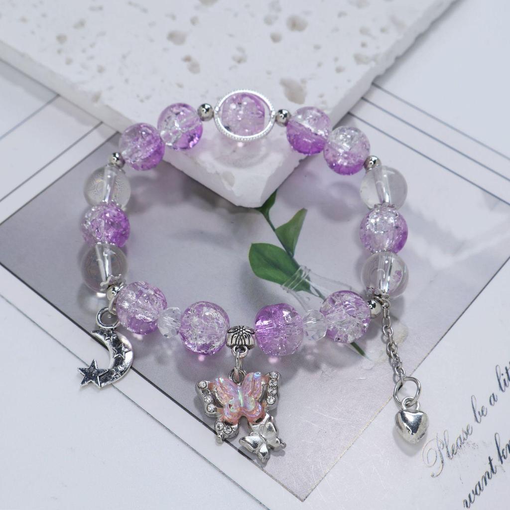 Mori Style Mermaid Crystal Bracelet – Versatile Niche Design for Women, Ideal for Students and Best Friends