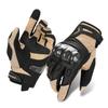 Motorcycle Gloves Waterproof Touch Screen Full Finger Gloves Protective Anti-fall Leather Carbon Fibre Non-slip Riding Gloves