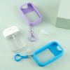 Dopamine Silicone Protective Case, Fine Mist Alcohol Hand Sanitizer, Travel Pocket Storage, Split Mini Perfume Bottle, 50ml Valentine's Day
