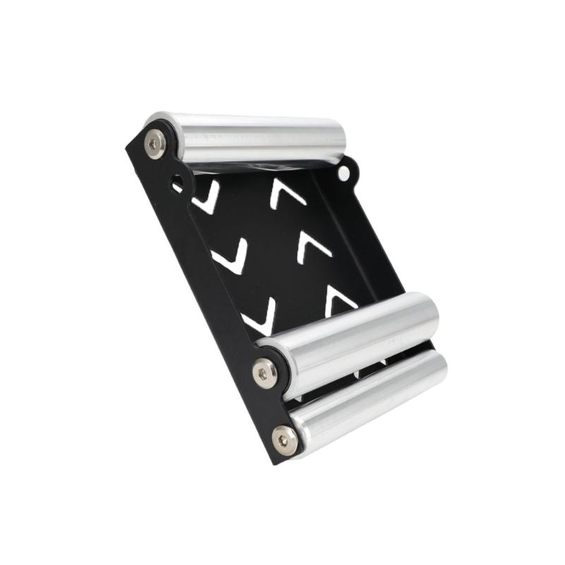 Motorcycle Repair Stand Adjustable Positioning Metal Frame Slip Resistant Base Quick Assembly Space Efficient Design