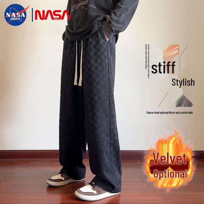 NASA NOAH Men's Vintage Look Corduroy Straight Leg Pants