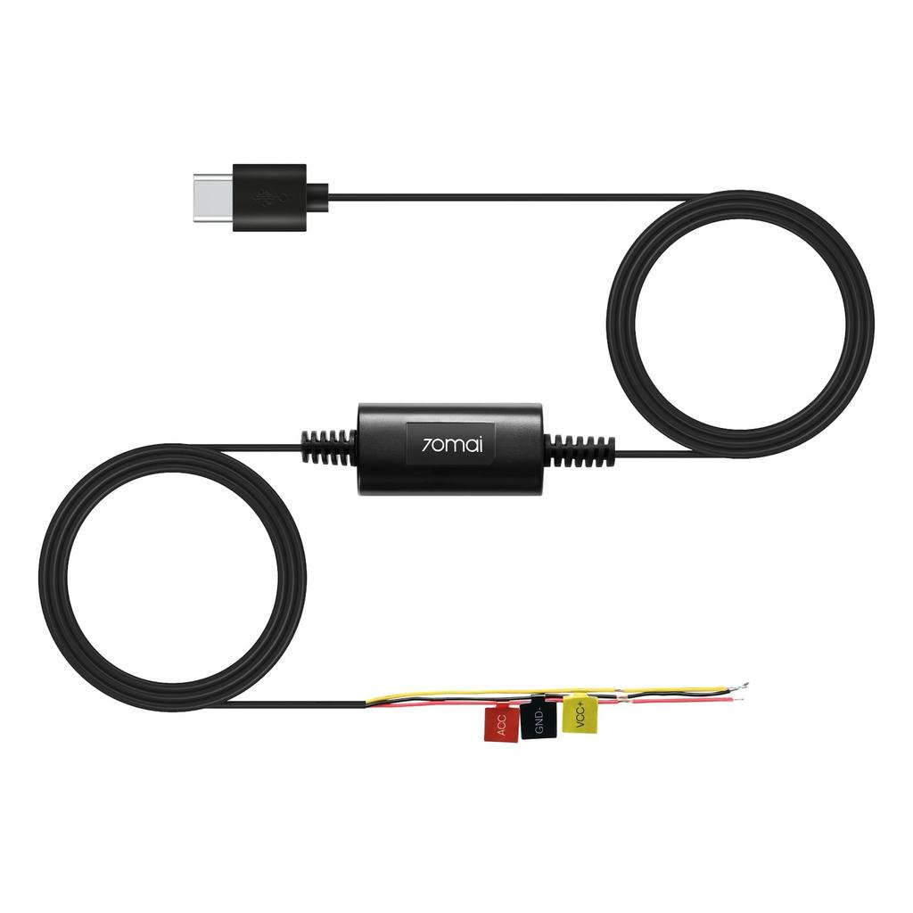 70mai Hardwire Kit UP03 Parking Surveillance Option for 70mai Dash Dash Cam Dash Cam Dash Cam Dash Cam 4K Dash Cam Dash Cam and Dash Cam M310 Type-C