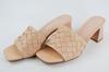 Slides with Heels Berkonty 5506 35 Peach Skin