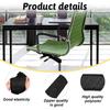 2 Pairs Office Chair Armrest Covers, Zipper Chair Slipcover, Office Removable Arm Rest Covering, Stretch Chair Armrest Covers, Office Seat Hand Rest
