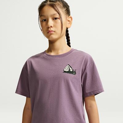 Nike Kids Quick Dry T Shirts Crew Neck Moderate Stretch XS