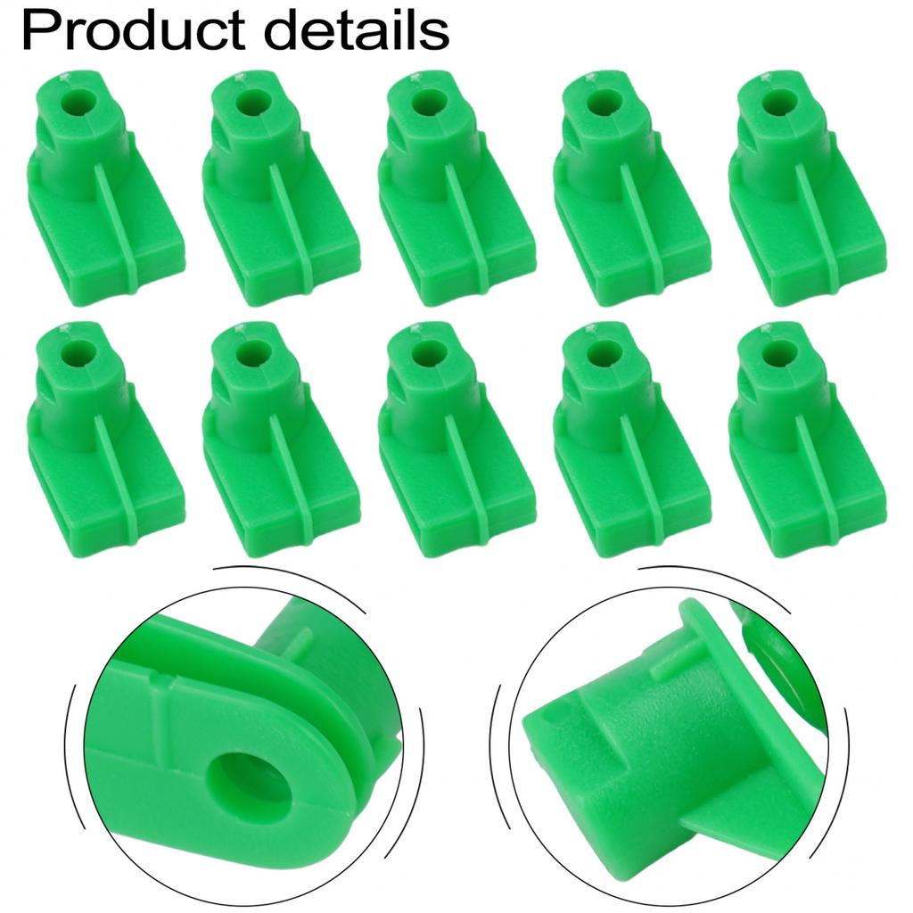 10Pcs Clip Fastener Clips Rear Bumper Trim Vehicles