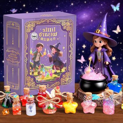 Children's DIY Magic Potion Set - Creative Educational Toy with Wishing Bottle
