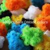 Kids DIY Magic Puffer Ball Creative Construction Toys Puzzle Sticky Thorn Ball Cluster 3D Model Assembling Building Blocks Gift