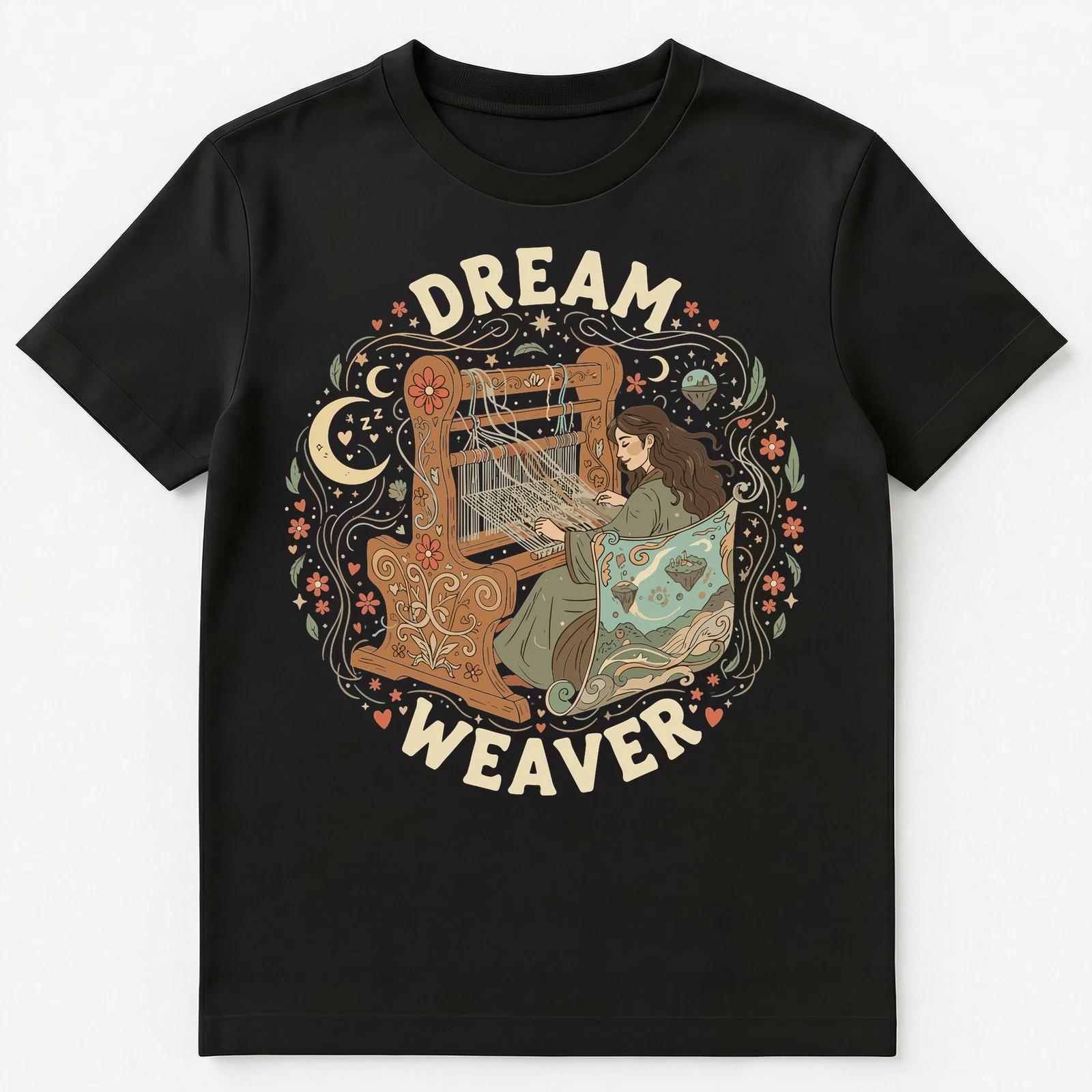 Dream Weaver Thoughtful Inspiration Illustration Unisex T-Shirt M