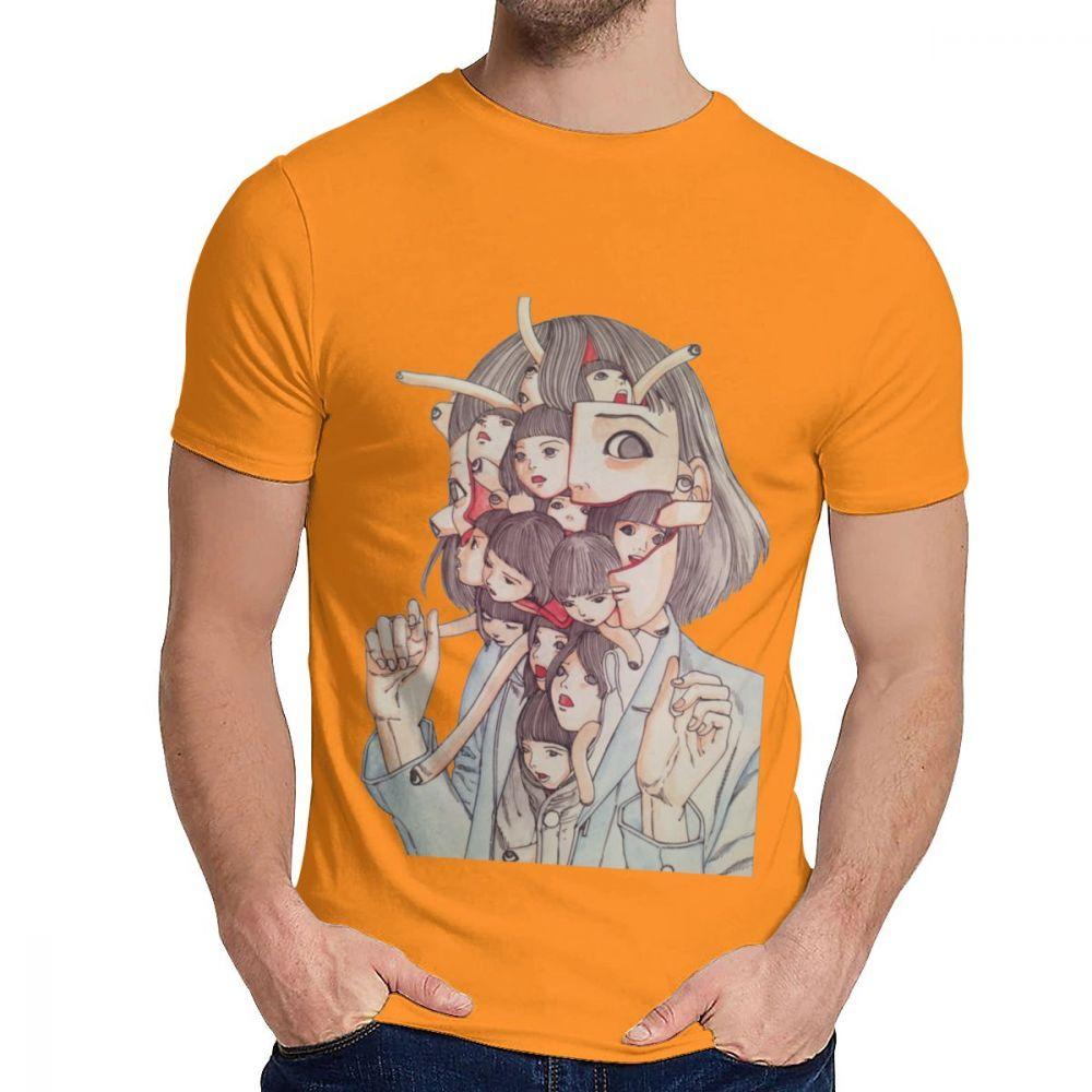 Shintaro Kago Tomie Japanese Junji Ito T Shirt Casual O Neck Anime Unisex Pure Cotton Us