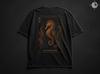 Seahorse Shirt, Ocean Graphic Tee, Marine Life T-Shirt, Seahorse Gift, Japanese Streetwear, Deep Sea Tee, Oversized Ocean Shirt
