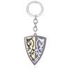 SG High Quality Dark Souls 3 Artorias Sword Keychains Pendants Abyss Walker Knights Sword Men Car Bag Keyring Cosplay Jewelry