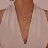 2025 New Simple Long Imitation Pearls Back Necklace for Women Sexy Tassel Pearl Harness Bikini Chest Chain Body Jewelry Gift