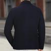 Sweater Stand-up Collar Slim-fit Knitted Cardigan 2025 Winter New Style Plus Size Casual Men's Clothing