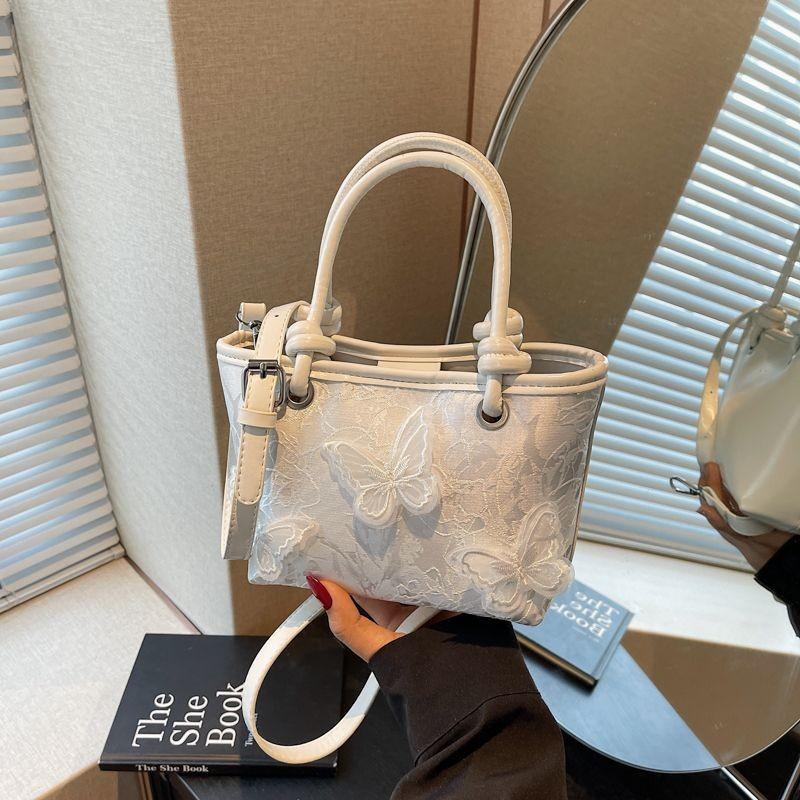 Ielgy Summer All-Match Messenger Bag Fashion Portable Bucket Bag