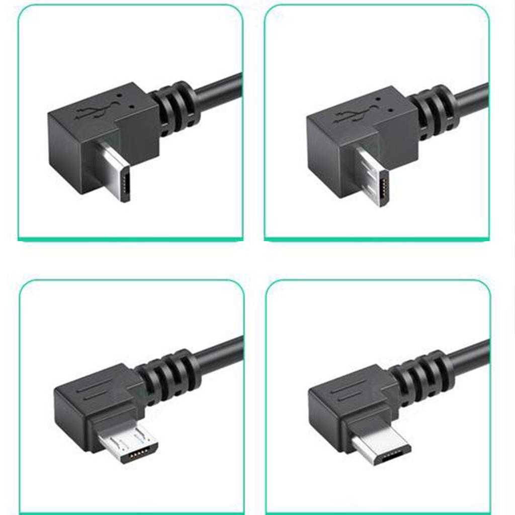 USB2.0 Male to Micro USB Male Connector Adapter Cable Data Line USB2.0 Transmission Speed for Night Lights Computer