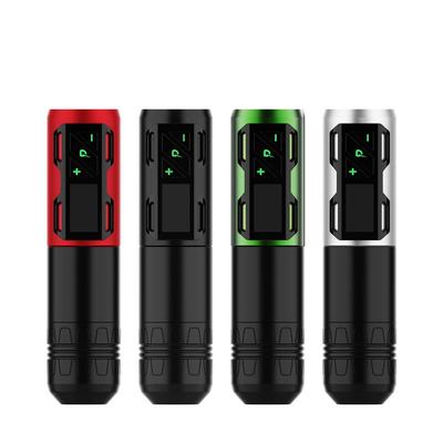 P2 Wireless Tattoo Pen Rotary Cartridge Machine Výkonný bezjádrový motor Digitální LED displej Artist Body Permanent Makeup Tools