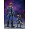 TAMASHII NATIONS S.H.Figuarts Star-Lord & Rocket Raccoon (Guardians of the Galaxy: Volume 3) Approx. 150mm x 60mm PVC & ABS Painted Movable Figure