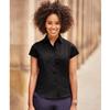 Russell Collection Ladies/Womens Cap Sleeve Easy Care Fitted Shirt