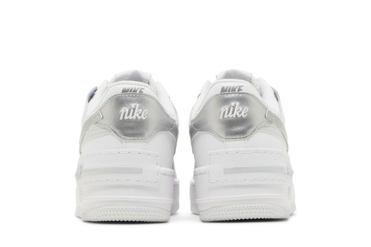 Nike Wmns Air Force 1 Shadow 'White Metallic Silver'