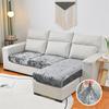 Ice Velvet Couch Cushion Covers Adjustable Elastic Sofa Cushion Pad Cover 1pc Solid Soft Fleece Stretch Sofa Slipcover