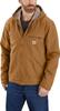 Mid-season Jacket Carhartt Washed Duck Sherpa Lined Jacket (104392) Brown