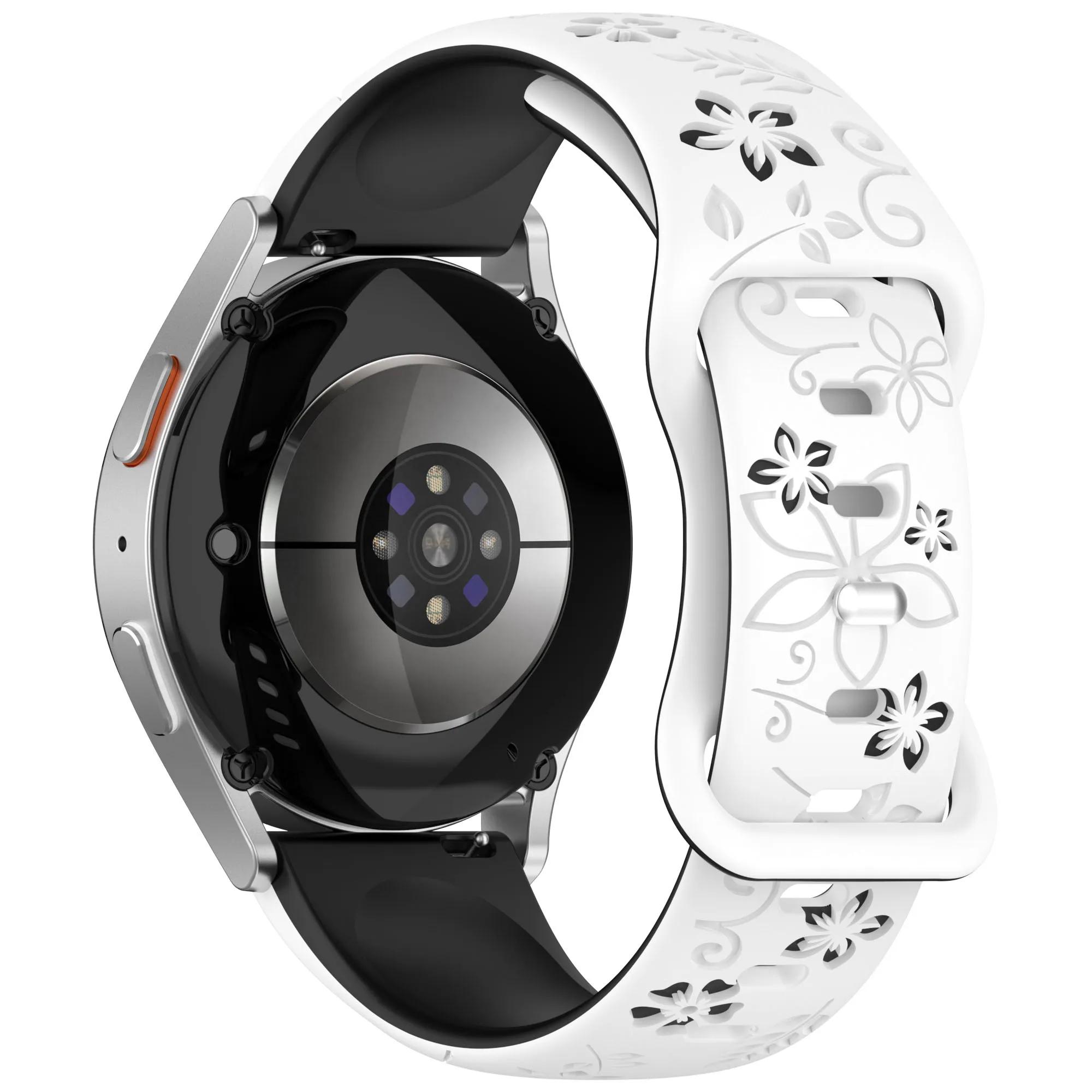 

20mm 18mm Watch Band For Garmin Vivoactive 4S/5/3 Venu 2S/3S/Sq 2 Music/Sq Forerunner 265S 55 645 245 Silicone Strap Accessories 20mm Width