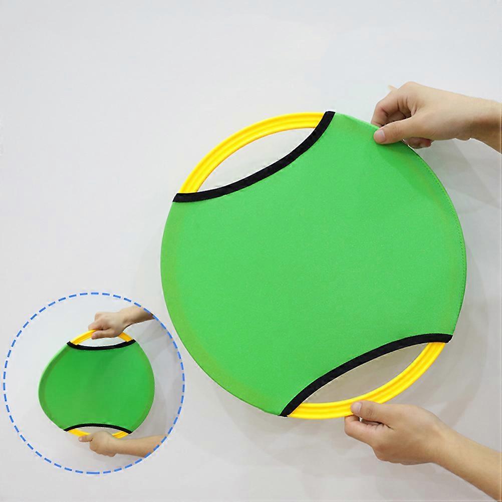 Jouet Plat Volant Élastique pour Lancer et Attraper 1 Ensemble Interaction Parent-Enfant