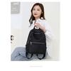 2024 New Fashion Casual Travel Backpack Oxford Cloth Large Capacity Women's Bag Letter Printing