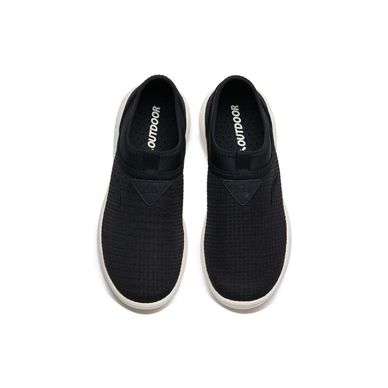 Anta Outdoor Collection Cushioning, Abrasion Resistant, Breathable, Lightweight Low Top Outdoor Shoes Men's Black Sneakers 112256601-5