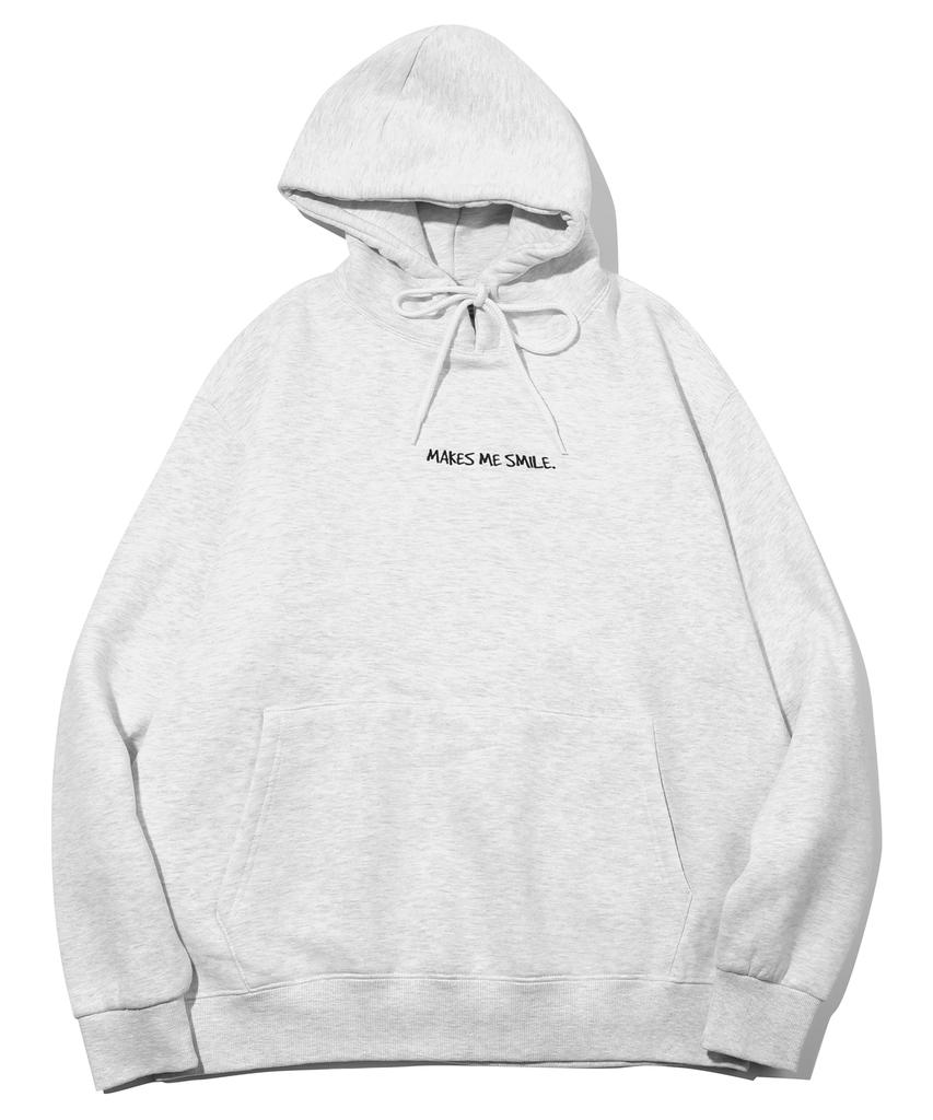 Gaegulpop Embroidered Hoodie Melange White