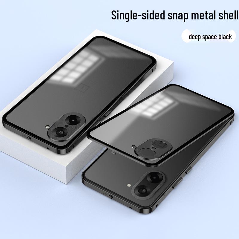 Grenzübergreifend kompatible OnePlus Nord CE 5 Pop-Up Handyhülle und Nord 5 Racing Edition Metall-Schutzrückwand