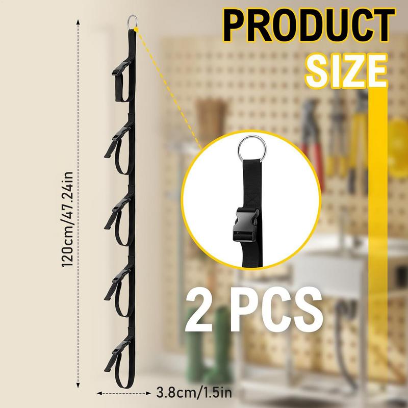 Extension Cord Holder Garage Extension Cord Holder Organizer 2x Cable Straps Wrap Heavy Duty Tool Hangers For Rope String Lights
