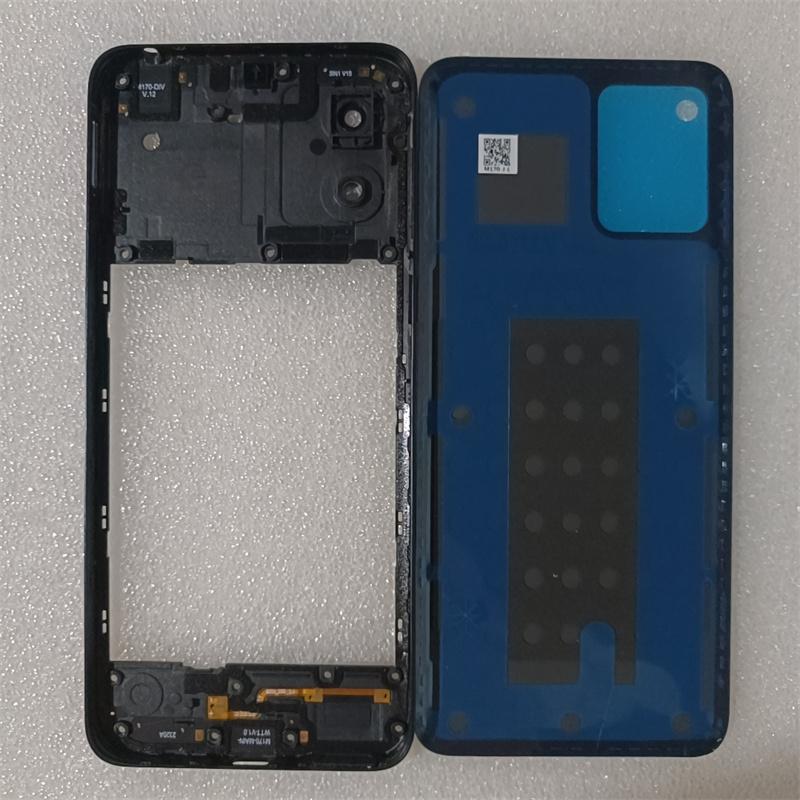 

Full Housing Middle Frame +Battery Cover Rear Door Housing Back for Motorola Moto E13 XT2345 темно-синий