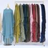 Ramadan Khimar Abaya Saudi Arabia Turkey Islam Muslim Hijab Dress Prayer Clothes Abayas for Women Kebaya Robe Femme Musulmane